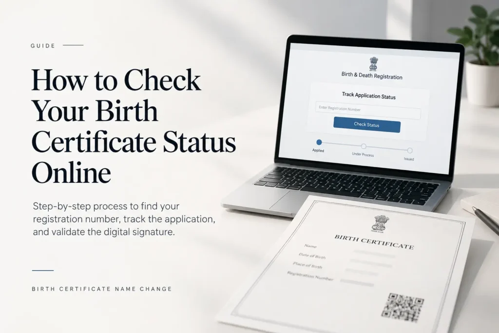 Birth Certificate Status Guide